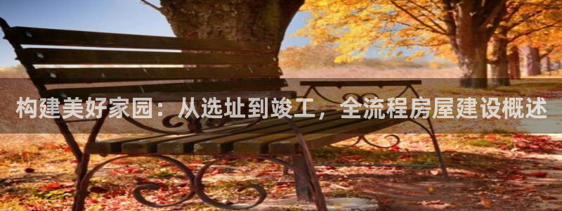 威九国际游戏入口：构建美好家园：从选址到竣工，全流程房屋建设概述