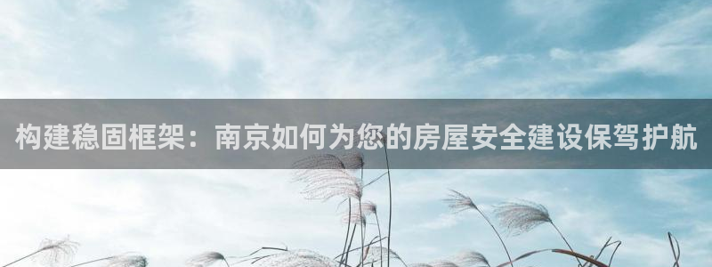 威九国际能提现吗是真的吗：构建稳固框架：南京如何为您的房屋安全建设保驾护航